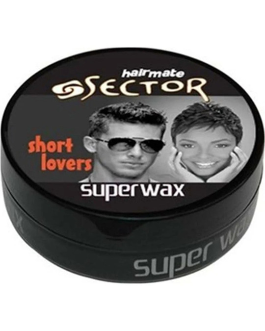 Sector Super Wax Wet Look Hairmate Siyah 150 ml