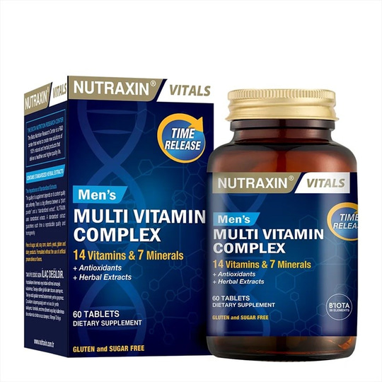 Nutraxin Mens Multi Vitamin Complex 60 Tablet