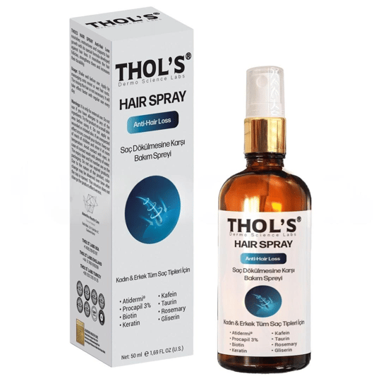 THOLS HAIR SPRAY Anti-Hair Loss (TB31)  Saç Dökülmesine Karşı Bakım Spreyi - 50 ml