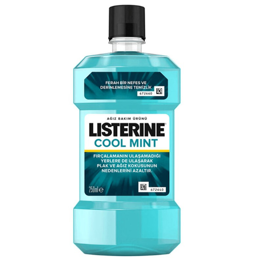 Listerine Cool Mint Nane Aromalı Ağız Çalkalama Suyu 250 ml