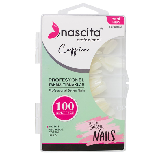 Nascita Takma Tırnak - Coffin 100 Adet