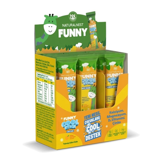 Naturalnest Funny Cool Stick Likit Şase 15li