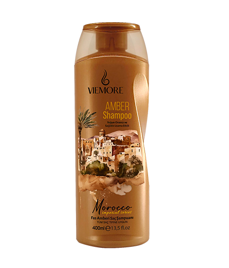 Viemore Fas Amberi Onarıcı Güçlendirici Dökülme Karşıtı Canlılık Nemlendirici Saç Şampuanı 400 ml