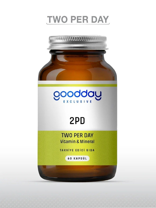 Goodday 2PD Two Per Day 60 Kapsül
