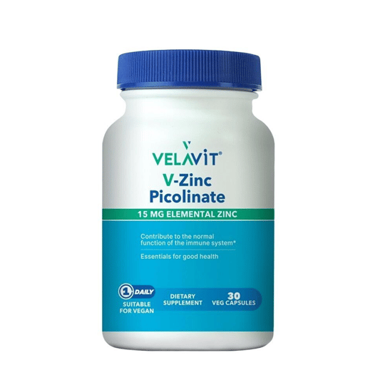 Velavit V-Zinc Picolinate 30 Kapsül