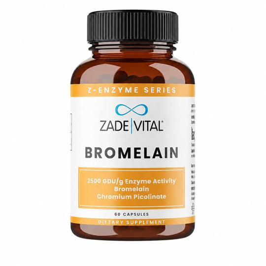 Zade Vital Bromelain 60 Kapsül