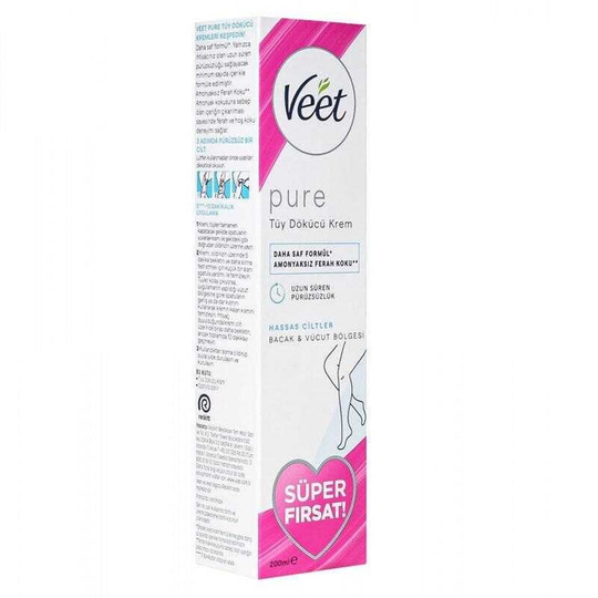 Veet Pure Tüy Dökücü Krem Hassas Cilt 200 ml