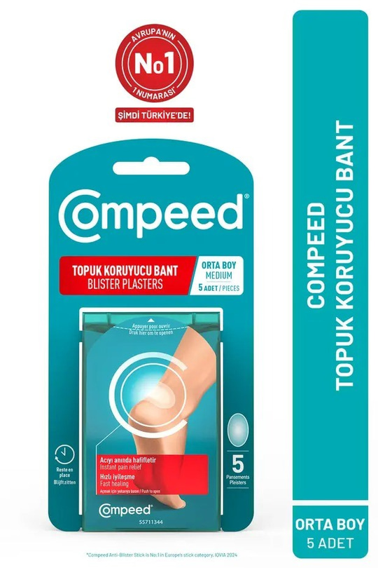 Compeed Topuk Koruyucu Bant Orta Boy 5li