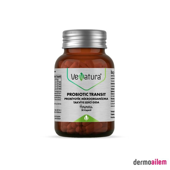 Venatura Probiotic Transit 30 Kapsül