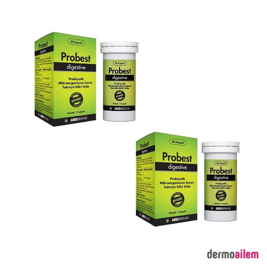 Probest Digestive Probiyotik 20 Kapsül 2 Adet
