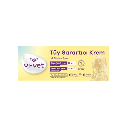 Vi-Vet Tüy Sarartıcı Krem 35+70 ml