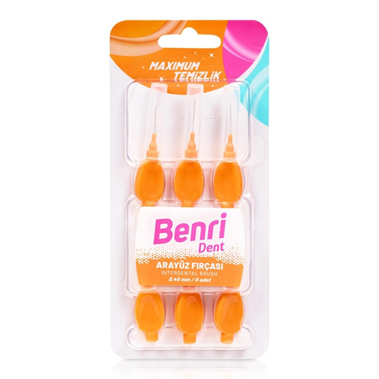 Benri Arayüz Fırçası 0,45 mm 6 Adet