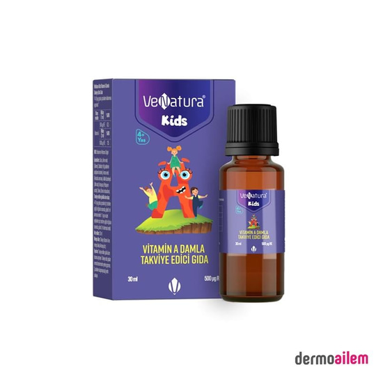 Venatura Kids Vitamin A Damla 30 ml