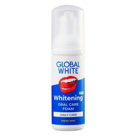 Global White Whitening Foam Fresh Mint 50 ml