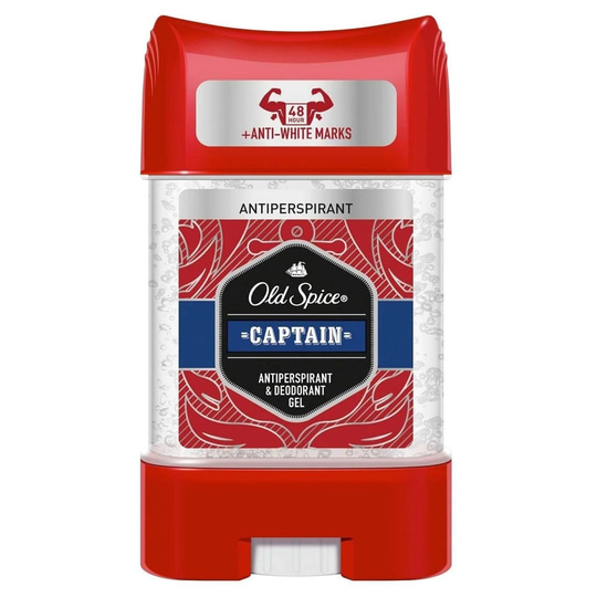 Old Spice Captain Erkekler için Terleme Önleyici Deodorant Clear Jel Stick 70 ml
