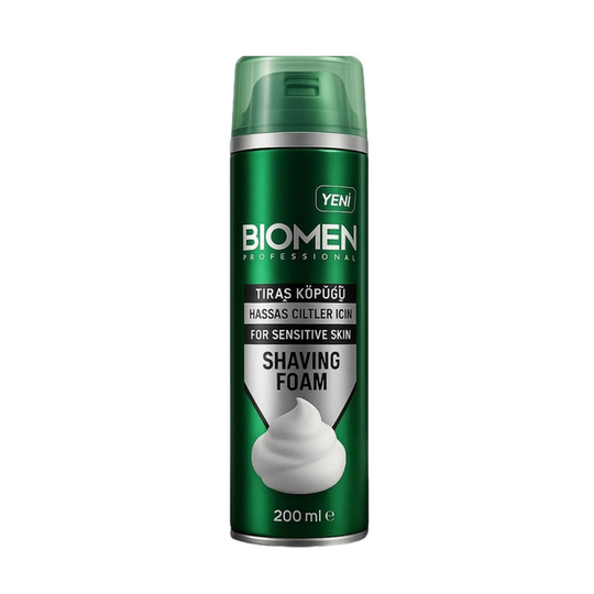 Biomen Professıonal Hassas Ciltler İçin Tıraş Köpüğü 200 ml