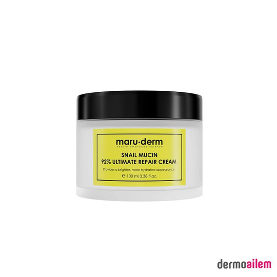 Maruderm %92 Salyangoz Özlü Onarıcı Krem 100 ML