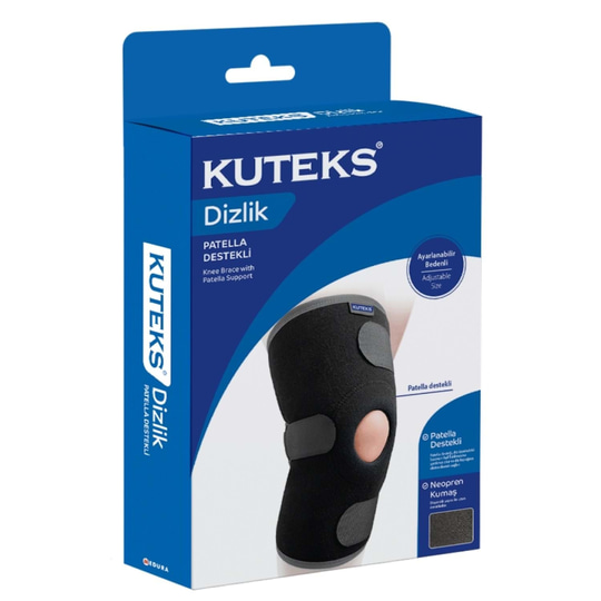 Kuteks Neopren Patella Destekli Dizlik Standart