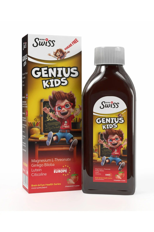 Swiss Bork Genius Kids Şurup 150 ml