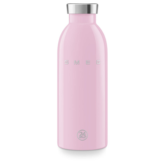 Smeg 50s Style Retro Clima Bottle Çelik Termos 500 ml - Pembe