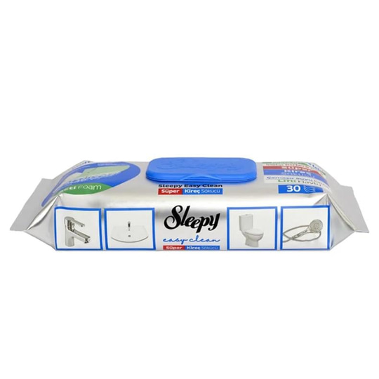 Sleepy Easy Clean Süper Kireç Sökücü Temizlik Havlusu 30 Yaprak