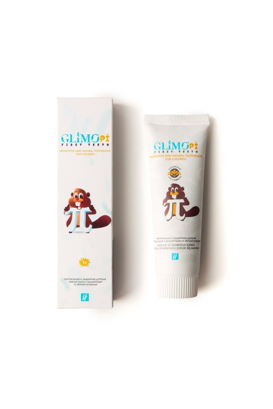 Glimo Pi First Teeth Probiyotikli Doğal Çocuk Diş Macunu 50ml