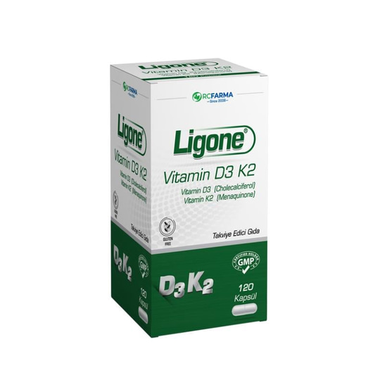 Ligone Vitamin D3 K2 120 Kapsül
