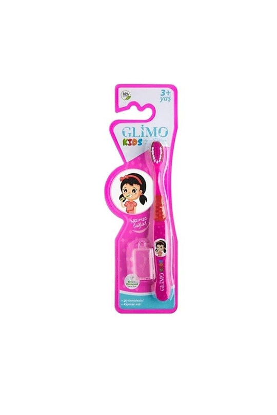 Glimo Kids Ekstra Yumuşak Diş Fırçası 3+ Yaş - Pembe