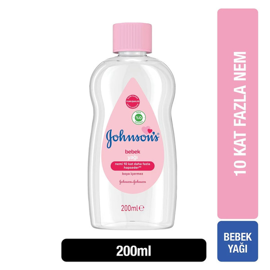 Johnsons Bebek Yağı Nemlendirici 200 ml