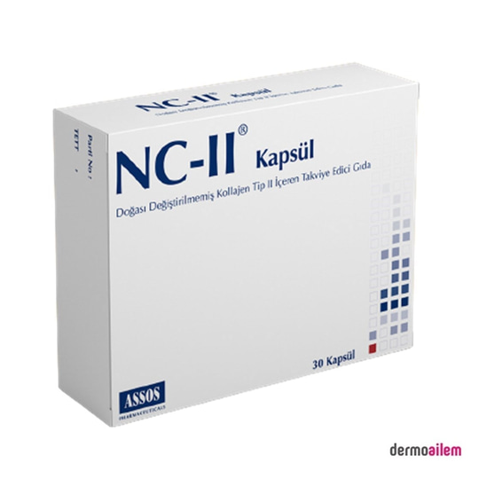 Kolajen ( Collagen )AssosAssos Nc-II Native Collagen Type II 30 Kapsül