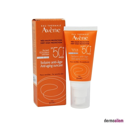 Yüz İçin Güneş ÜrünleriAveneAvene Solaire Anti-age SPF50+ Yaşlanma Karşıtı Güneş Kremi 50 ml