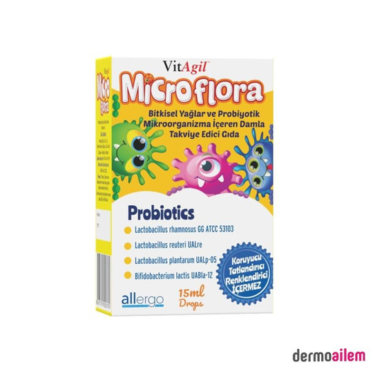 Vitagil Microflora Probiyotik Damla 15 ml