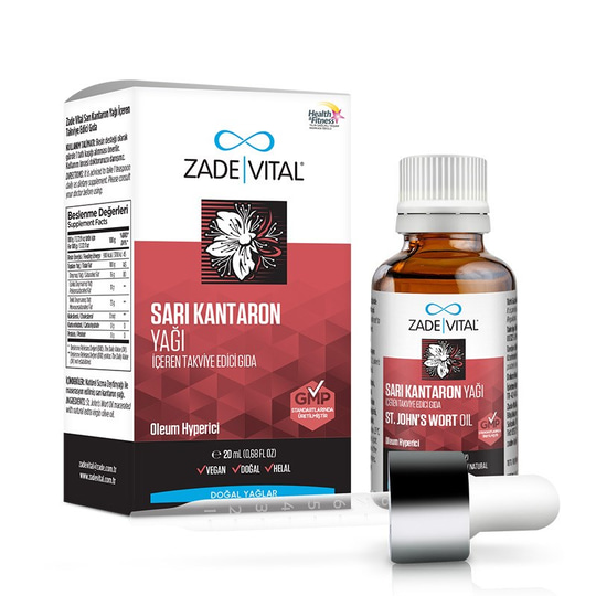 Zade Vital Sarı Kantaron Yağı 20 ml
