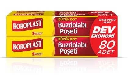 Koroplast Büyük Boy Buzdolabı Poşeti Dev Ekonomi 80’li