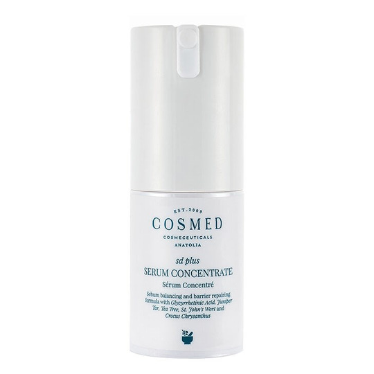 Cosmed SD Plus Serum Concentrate - Yağlı Pullanma Sorunu Yaşayan Ciltler İçin Serum - Ardıç katranı Sarı Kantaron ve Meyan Kökü İçerikli 15 ml