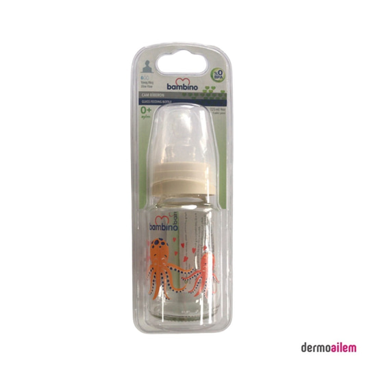 Biberon & Emzik & OyuncakBambinoBambino Cam Biberon 125 Ml Krem B011
