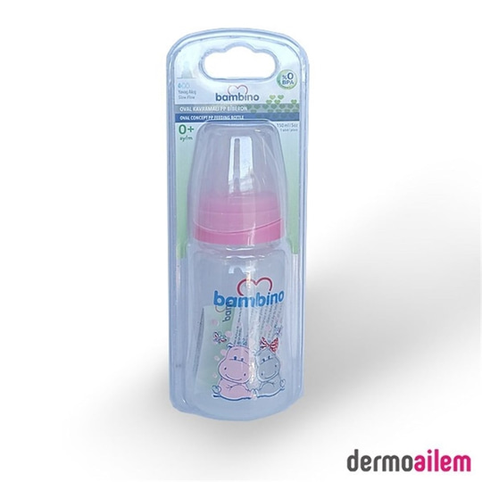 Biberon & Emzik & OyuncakBambinoBambino Kavramalı Pp Biberon 150 Ml Pembe B026