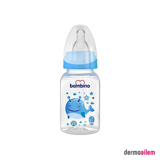 Biberon & Emzik & OyuncakBambinoBambino Klasik Pp Biberon 150 Ml Mavi B018 0-6 Ay