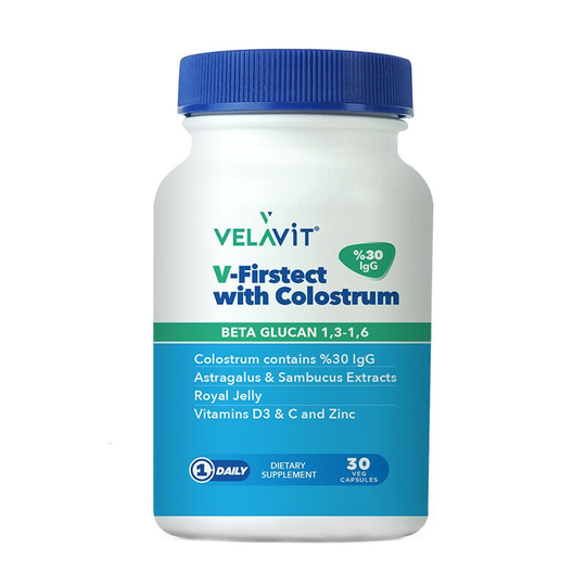 Velavit V-Firstect with Colostrum 30 Tablet