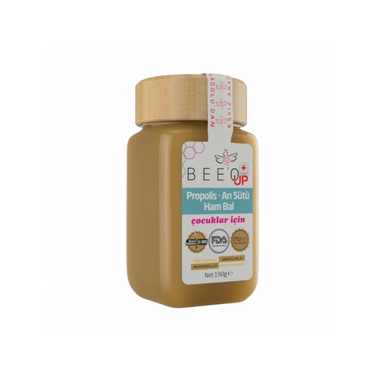 Takviye Edici GıdalarBee'o UpBee'o Up Propolis Ve Arı Sütü Ham Bal Çocuk 190 Gr