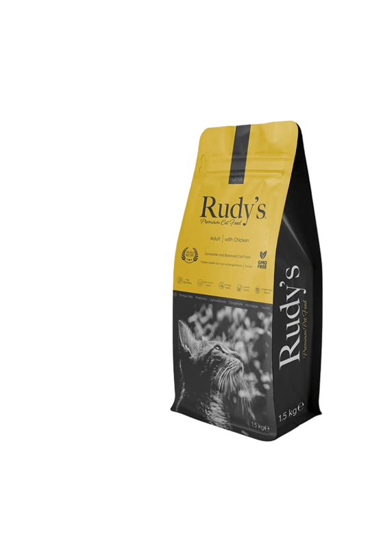 Rudys Premium Yetişkin Kedi Maması Tavuklu 1,5 Kg