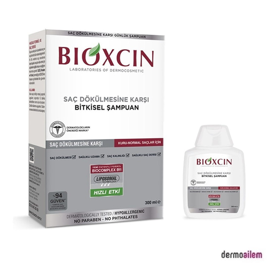 ŞampuanlarBioxcinBioxcin Genesis Saç Dökülmesine Karşı Şampuan (Kuru-Normal Saçlar) 300 ml