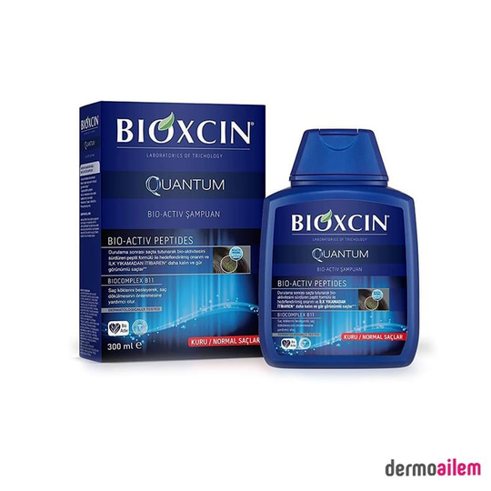ŞampuanlarBioxcinBioxcin Quantum Normal Ve Kuru Saçlar İçin Şampuan 300ml