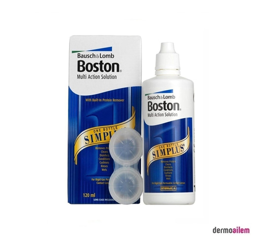Göz SağlığıBausch & LombBoston Multi Action Sımplus Sert Lens Solüsyonu 120 ml