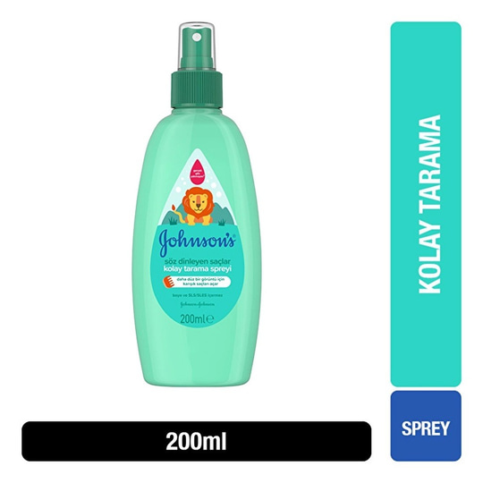 Johnsons Baby Söz Dinleyen Saçlar Kolay Tarama Spreyi 200 ml