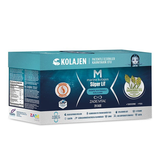 Zade Vital Marine Collagen Süper Lif 28 Saşe