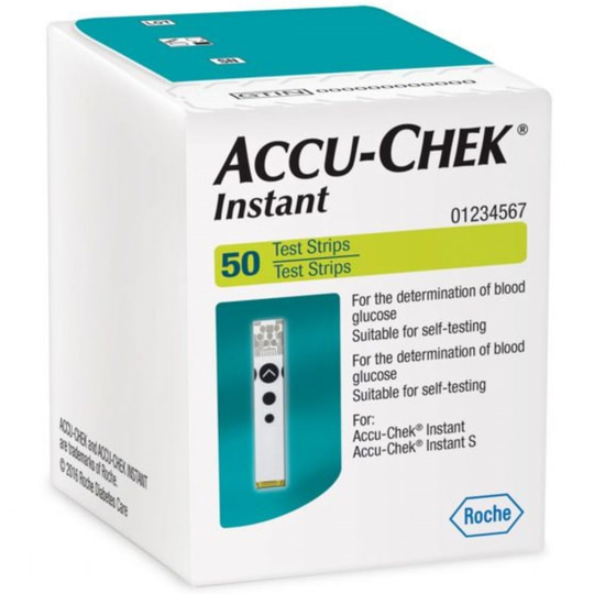 Accu-Chek Instant Ölçüm Çubuğu 50 Adet