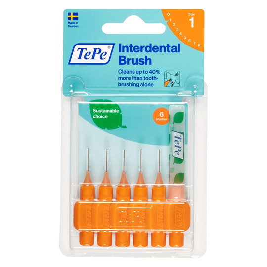 TePe Arayüz Fırçası Blist Turuncu 0,45 mm 6lı No: 1 T181