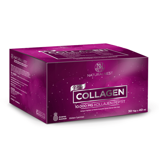Naturalnest Collagen Plus Kollajen Peptitleri ve Vitamin Kompleks 30 x 40 ml