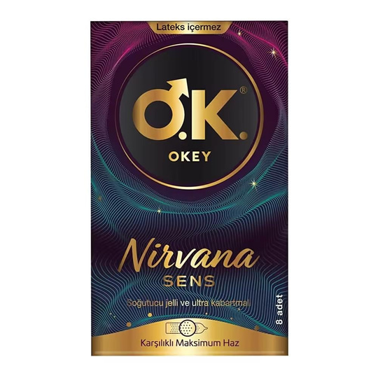 Okey Nirvana Sens Prezervatif 8li